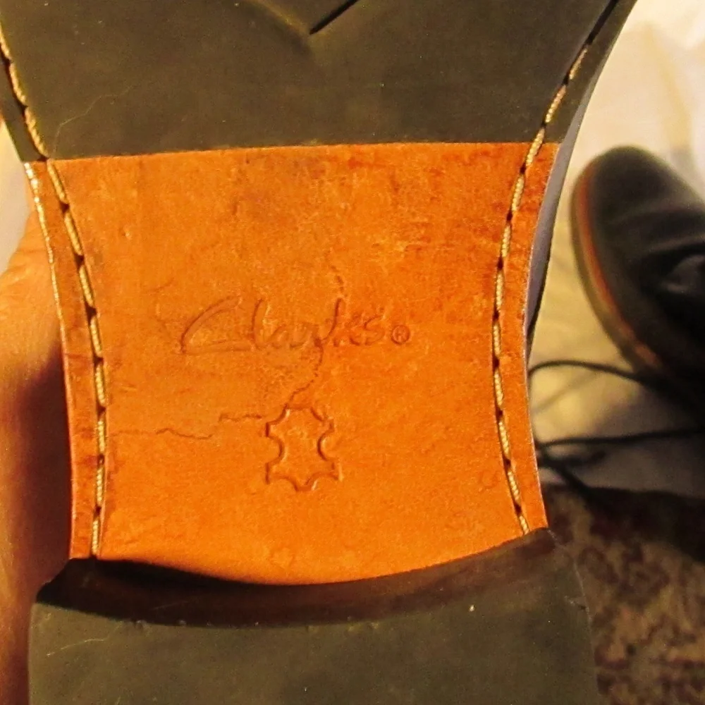 Clarks Tilden Cap or Clarks Whiddon Cap toe Oxford shoes